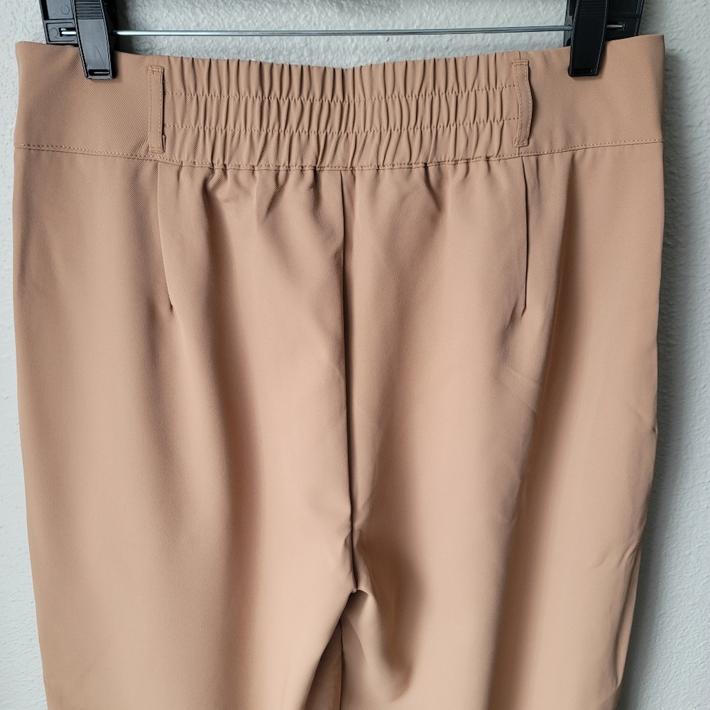 Halara High Waist Double Button Trousers Size Large Petite Color Cartouche NWT - Picture 7 of 8